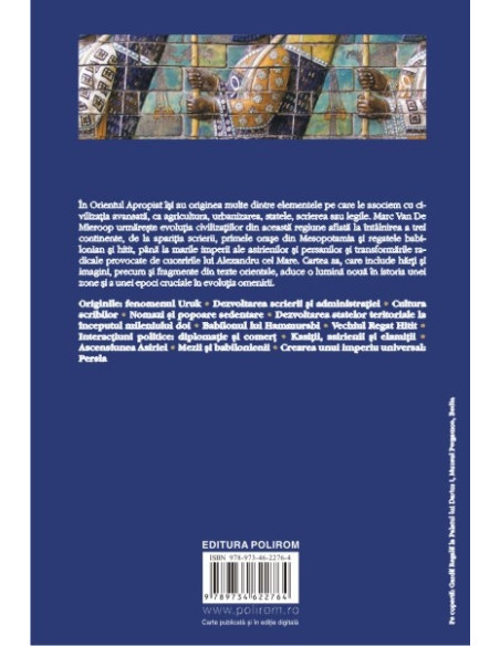 O istorie a Orientului Apropiat în Antichitate