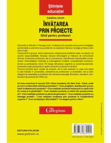 Învăţarea prin proiecte Învăţarea prin proiecte