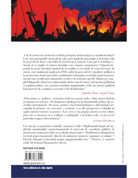 Societate civilă, democraţie şi construcţie instituţională