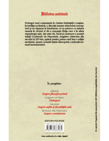 Teologia ca dispoziţie ştiinţifică.... Teologia ca dispoziţie ştiinţifică....