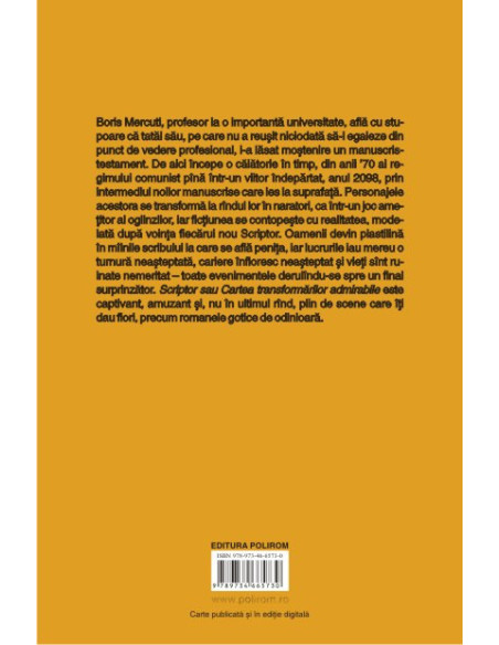 Scriptor sau Cartea transformărilor admirabile