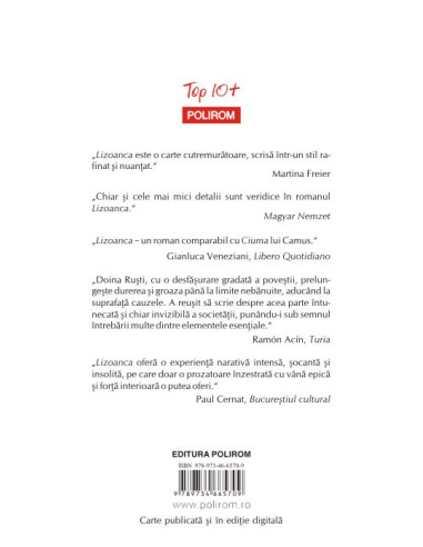 Lizoanca (ediţia a II-a adăugită, de...