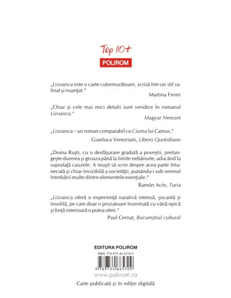 Lizoanca (ediţia a II-a adăugită, de buzunar)