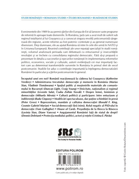 România postcomunistă. Trecut, prezent şi viitor