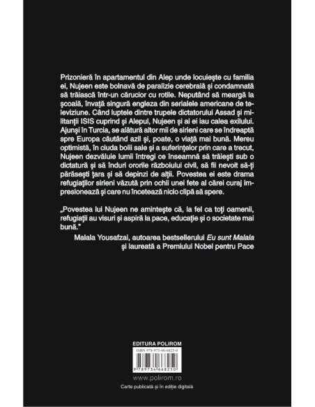 Nujeen. Cum a reuşit o fată imobilizată în scaunul cu rotile să fugă din Siria în Germania