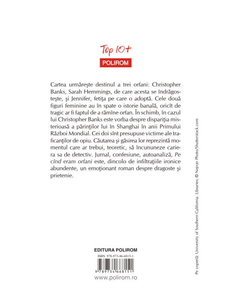Pe cînd eram orfani