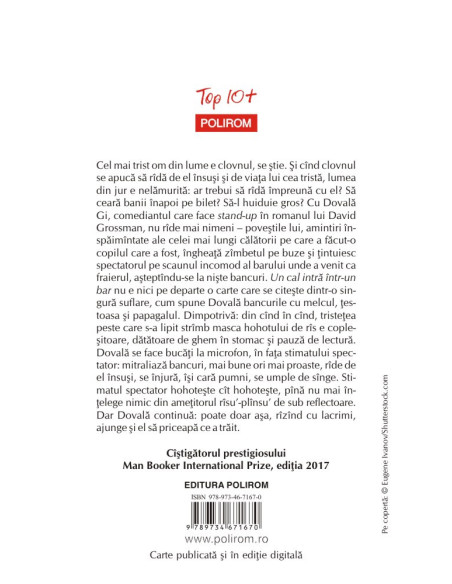 Un cal intră într-un bar