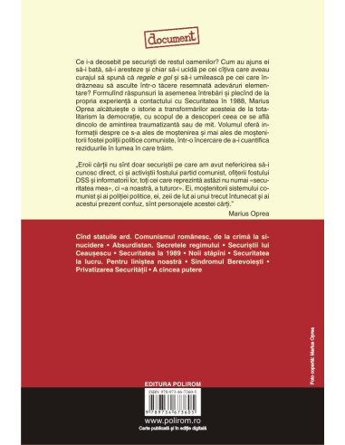 Moştenitorii Securităţii