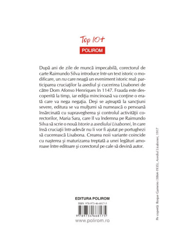 Istoria asediului Lisabonei Istoria asediului Lisabonei