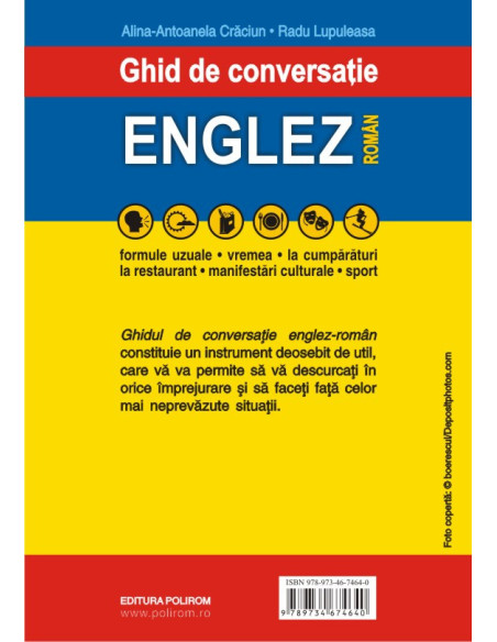 Ghid de conversație englez-român (ediția 2018)