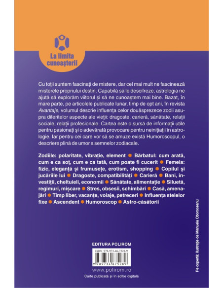 Zodiacul. Cartea semnelor astrale (ediția a III-a)