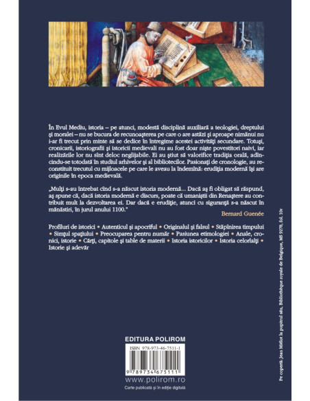 Istorie şi cultură istorică în Occidentul medieval