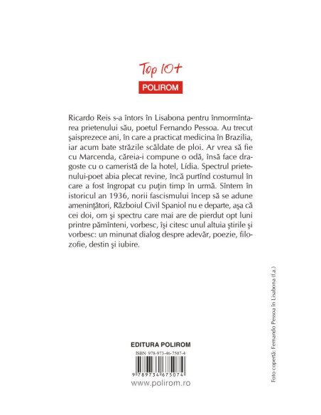 Anul morţii lui Ricardo Reis