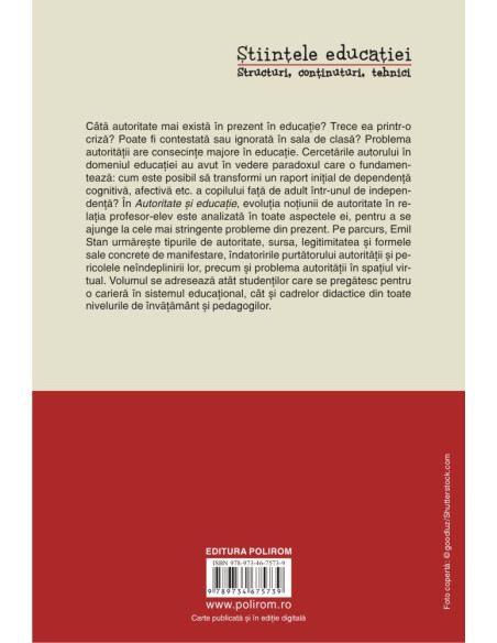 Autoritate și educație