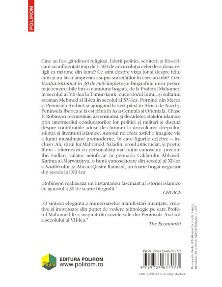 Civilizaţia islamică în 30 de vieţi