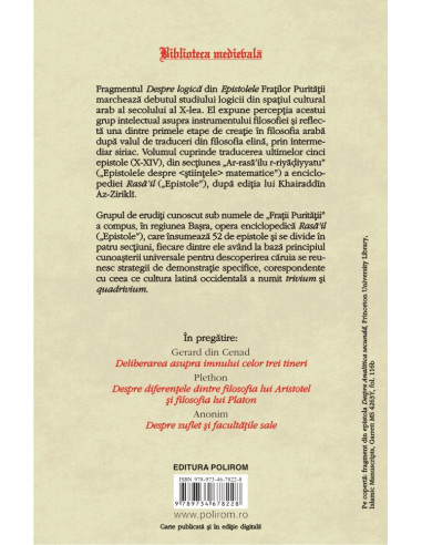 Epistolele despre logică (ediţie...
