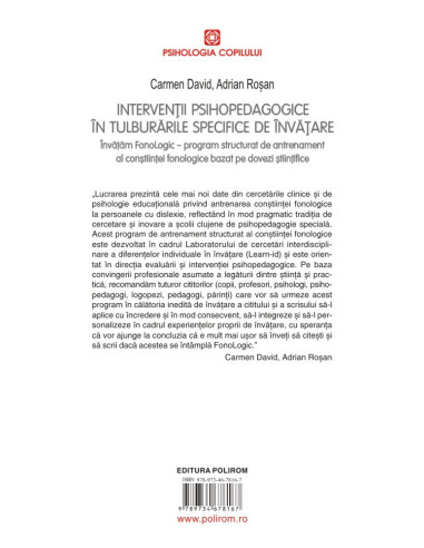 Intervenţii psihopedagogice în...