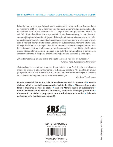 Eroi şi victime. România şi memoria celor două războaie mondiale