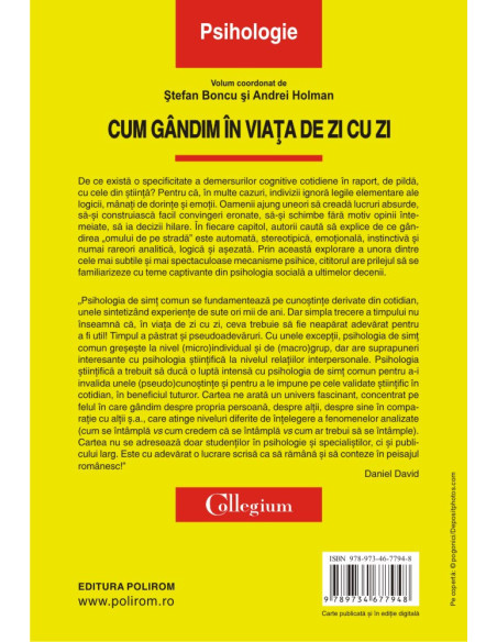 Cum gândim în viața de zi cu zi