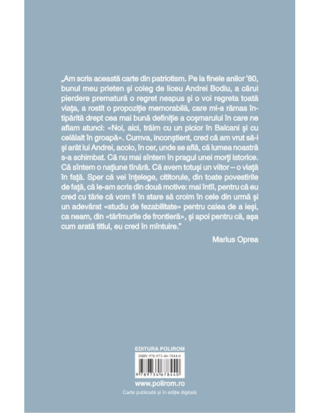 Studiu de fezabilitate pentru mîntuire. 101 povestiri despre România