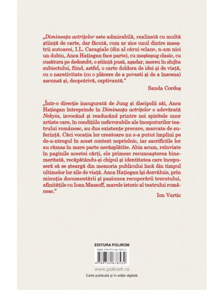 Dimineața actrițelor