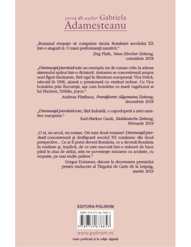 Dimineaţă pierdută Dimineaţă pierdută