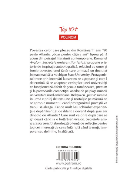 Avalon. Secretele emigranţilor fericiţi