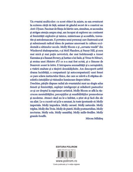 O noapte cu Molly Bloom. Romanul unei femei