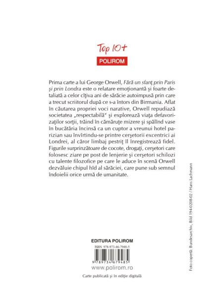 Fără un sfanţ prin Paris şi prin Londra