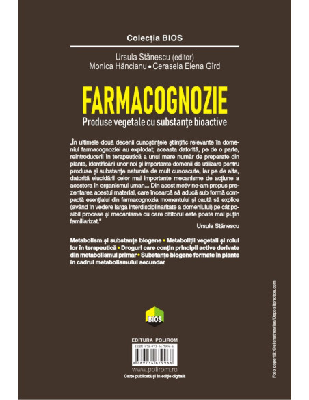 Farmacognozie
