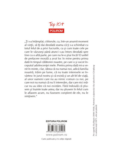 Adolescenţa. Tinereţea