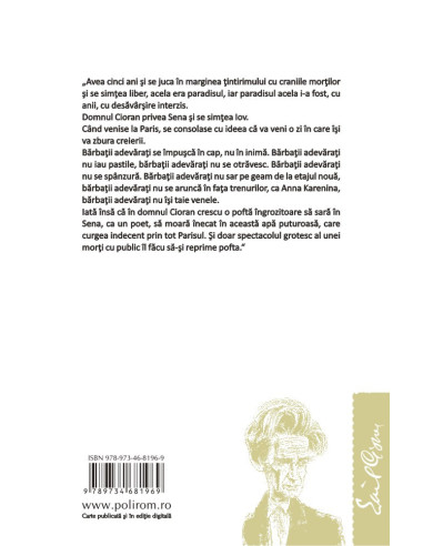 Cioran. Ultimul om liber