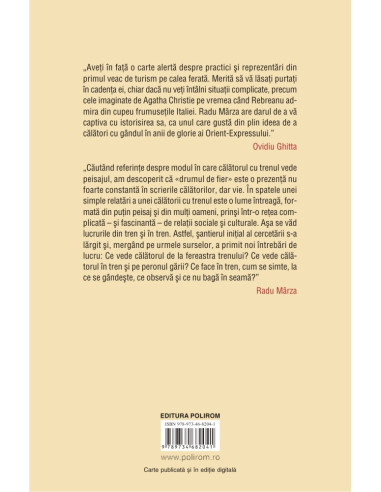 Călători români privind pe fereastra...