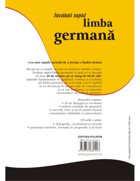 Învăţaţi rapid limba germană