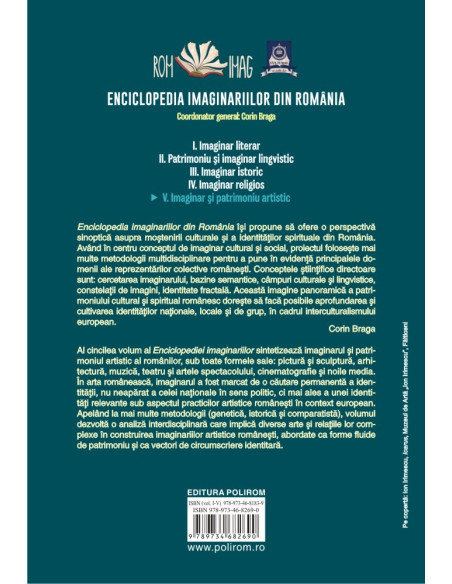 Enciclopedia imaginariilor din România. Vol. V: Imaginar și patrimoniu artistic