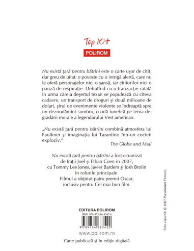 Nu există ţară pentru bătrîni