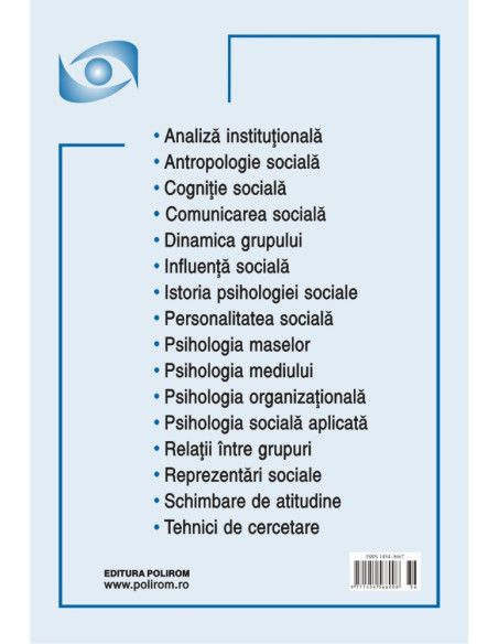 Psihologia socială. Buletinul Laboratorului Psihologia cîmpului social 47(I)/2021