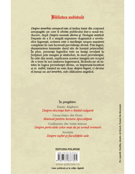 Despre ierarhia cerească