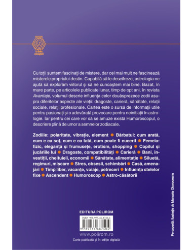 Zodiacul. Cartea semnelor astrale  Zodiacul. Cartea semnelor astrale