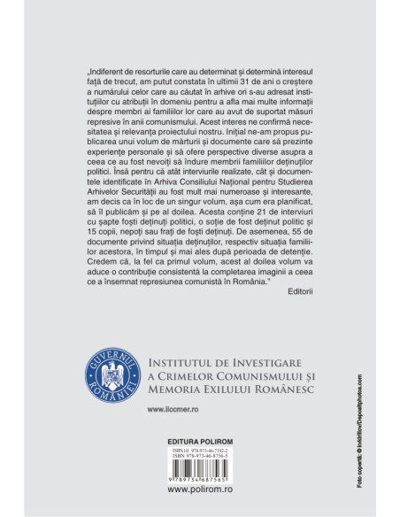 Vieţi în umbra trecutului