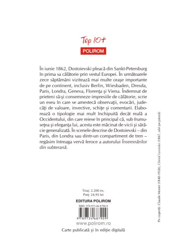 Însemnări de iarnă despre impresii de...