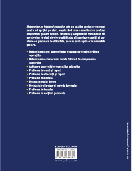 Matematica pe înţelesul şcolarilor