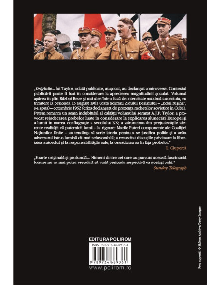 Originile celui de-al Doilea Război Mondial