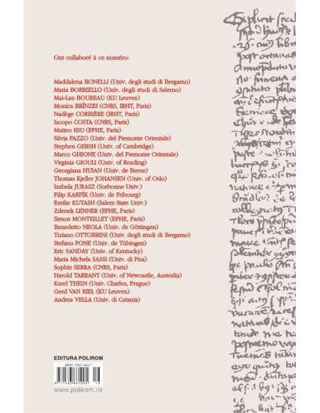 Chôra. Revistă de studii antice şi medievale. Nr. 20/2022