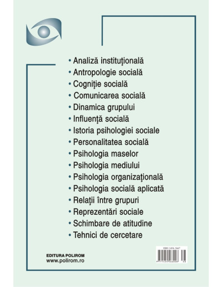 Psihologia socială. Buletinul Laboratorului Psihologia câmpului social 49 (I)/2022