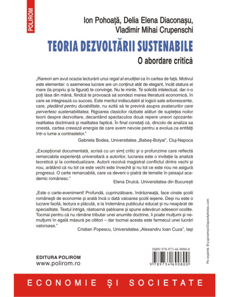 Teoria dezvoltării sustenabile