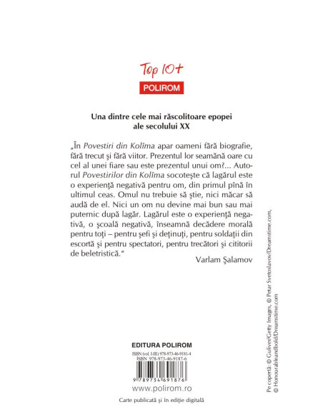 Povestiri din Kolîma (I): Malul stâng