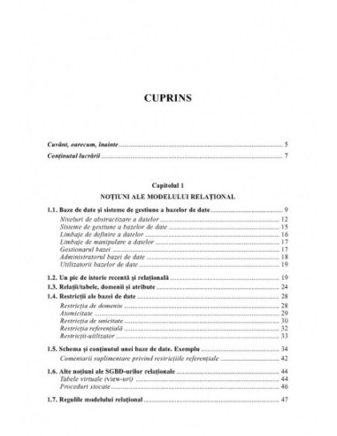 SQL. Dialecte DB2, Oracle și Visual... SQL. Dialecte DB2, Oracle și Visual...