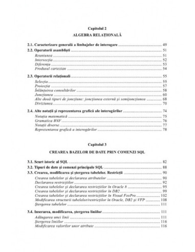 SQL. Dialecte DB2, Oracle și Visual... SQL. Dialecte DB2, Oracle și Visual...