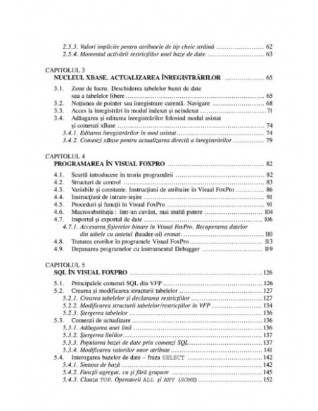 Visual FoxPro. Ghidul dezvoltării aplicațiilor profesionale